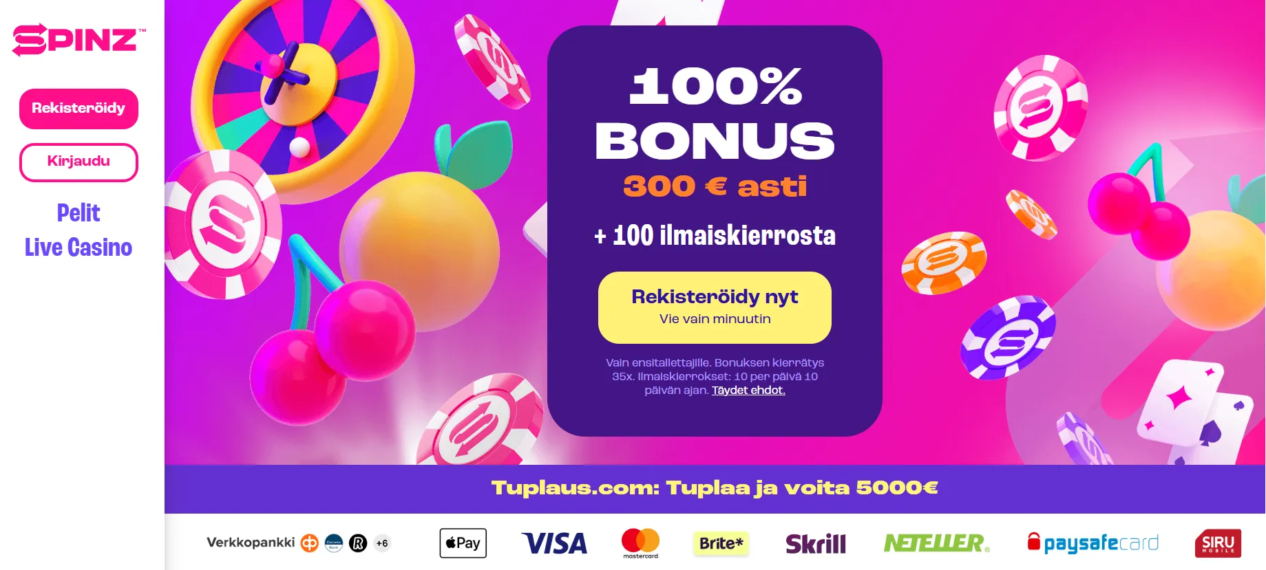 Mobiilipelit Online-Kasinolla